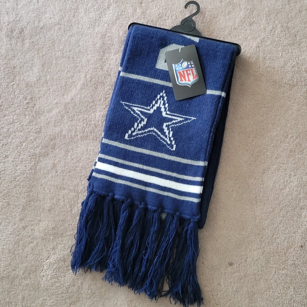 New NFL Dallas Cowboys Scarf Brand New NWT